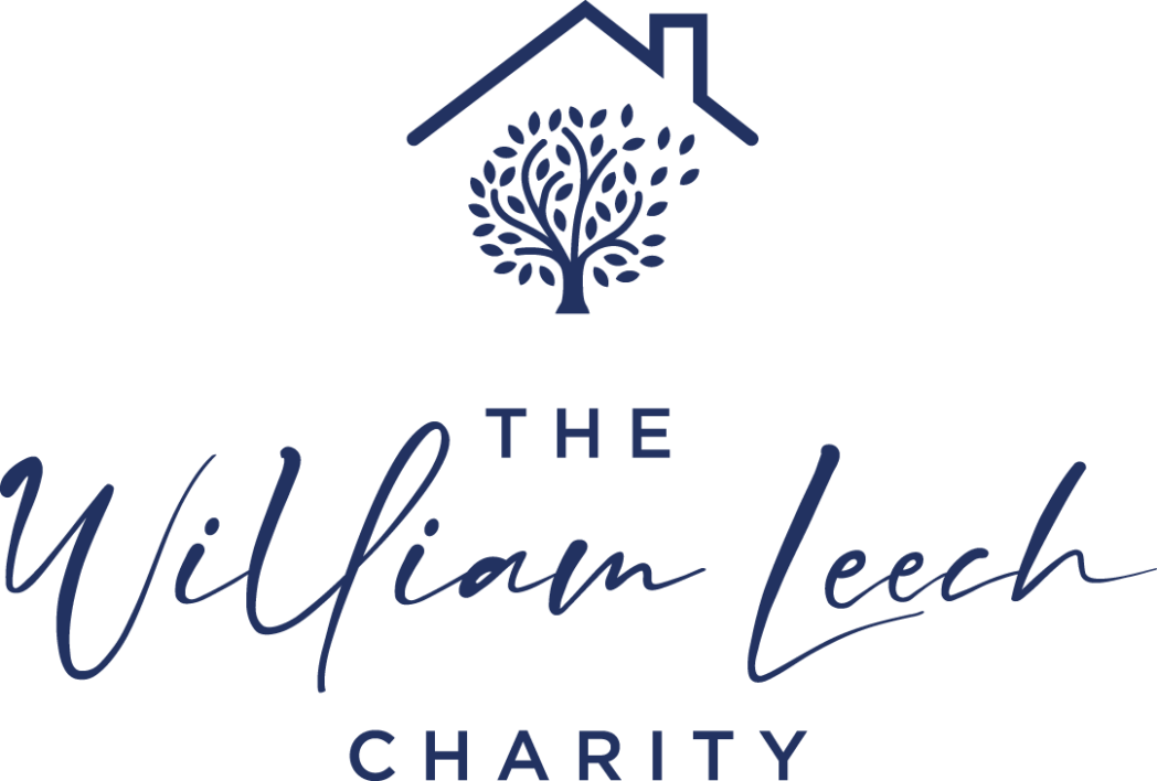 WILLIAM LEECH logo navy