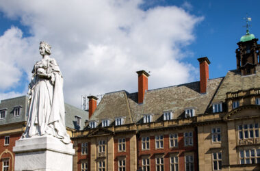 Peacock Hall & Queen Victoria.