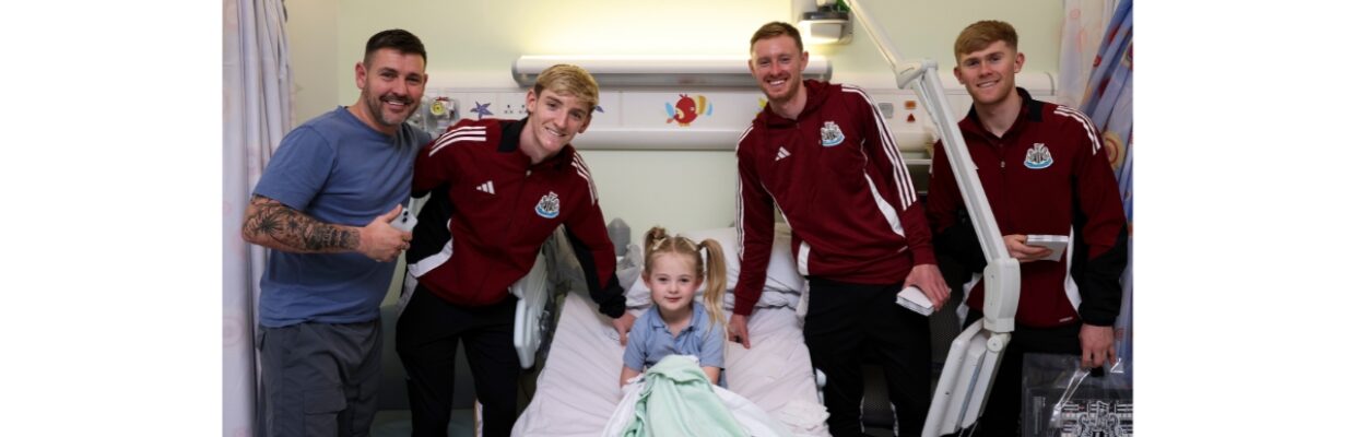 NUFC men's visit to RVI (Wordpress)